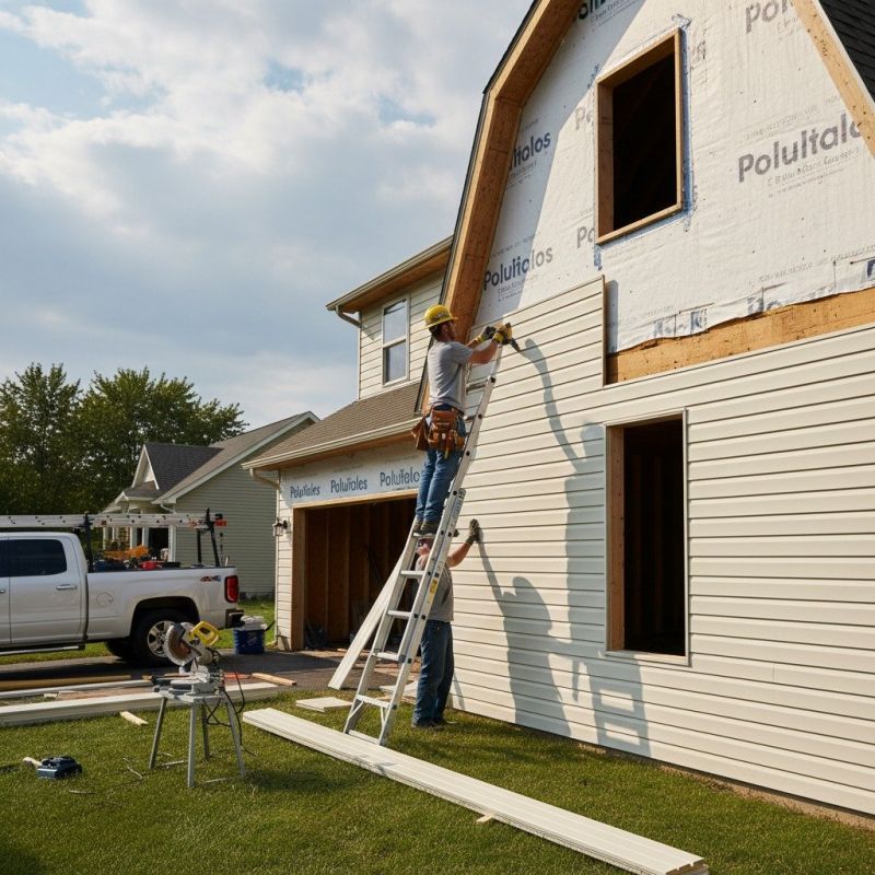 House Siding Installation detail